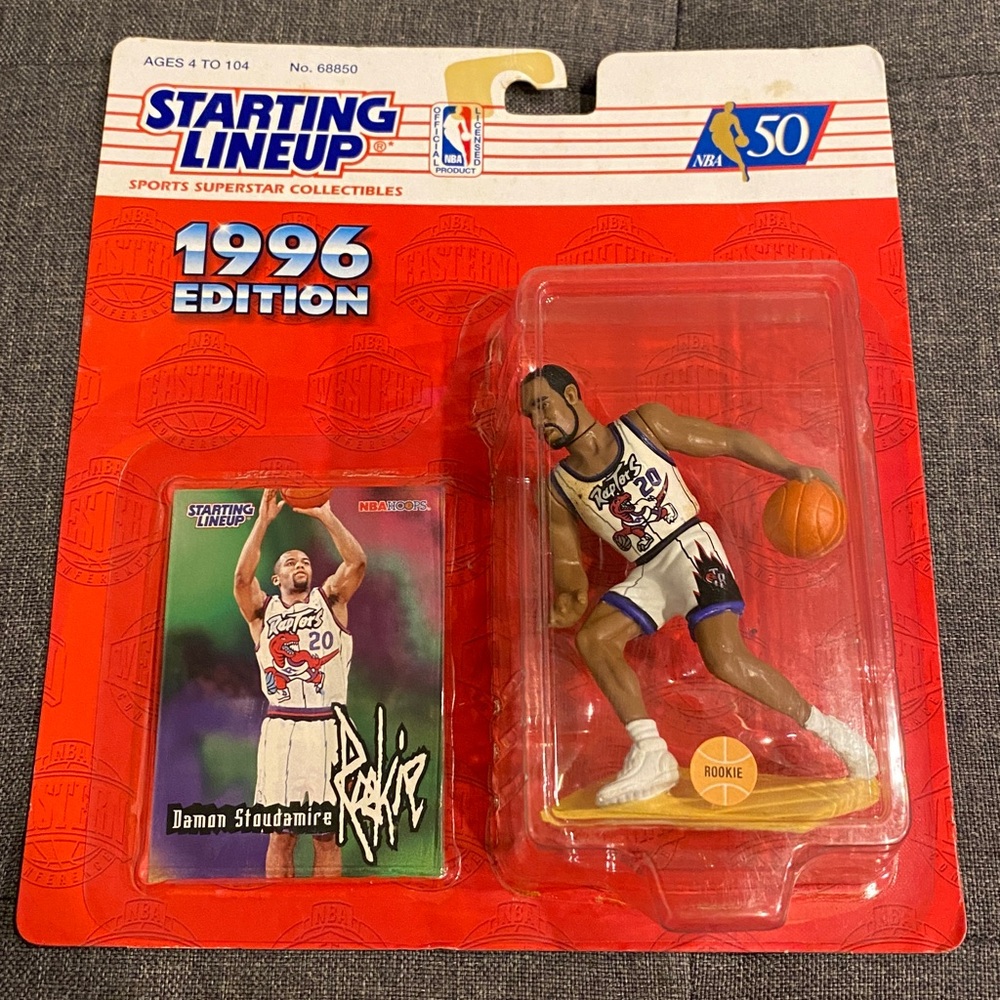 *New* 1996 NBA Starting Lineup Action Figure Damon Stoudamire Toronto Raptors